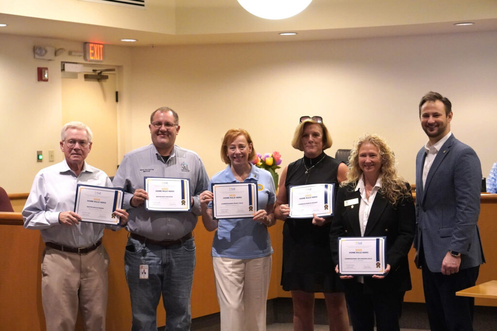 Recipients of the Home Rule Heroes award