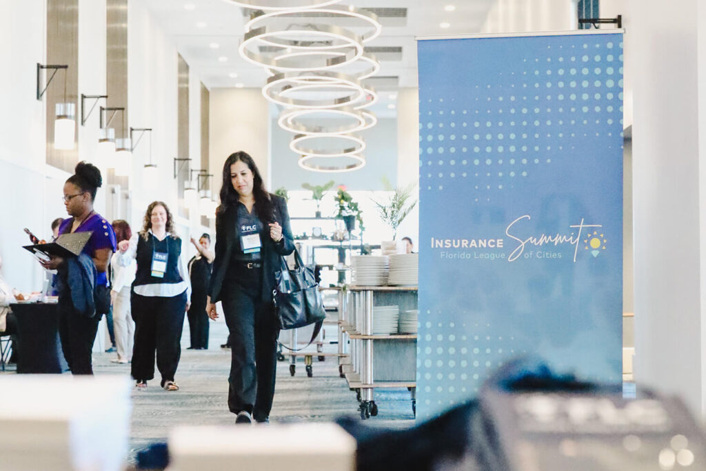 People at the FLC insurance summit