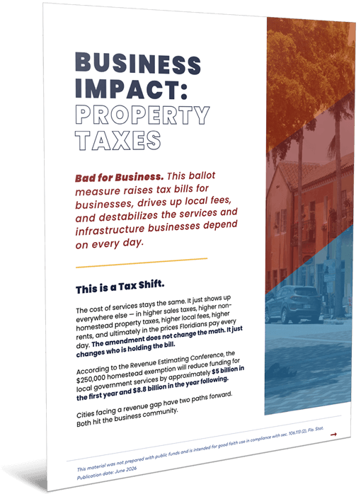 Mockup image of the "Business Impact" guide